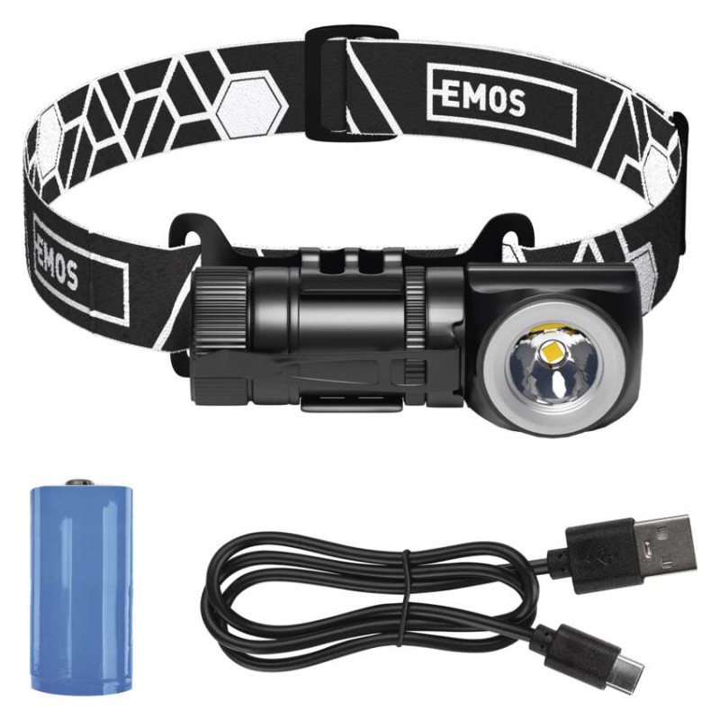 LED nabíjacia čelovka P3544, 500 lm, Li-Ion 800 mAh