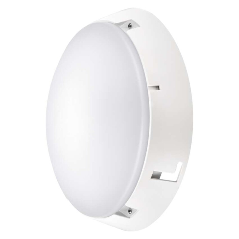 LED šviestuvas ZURI 22 cm, 14 W, šiltai baltas, IP54