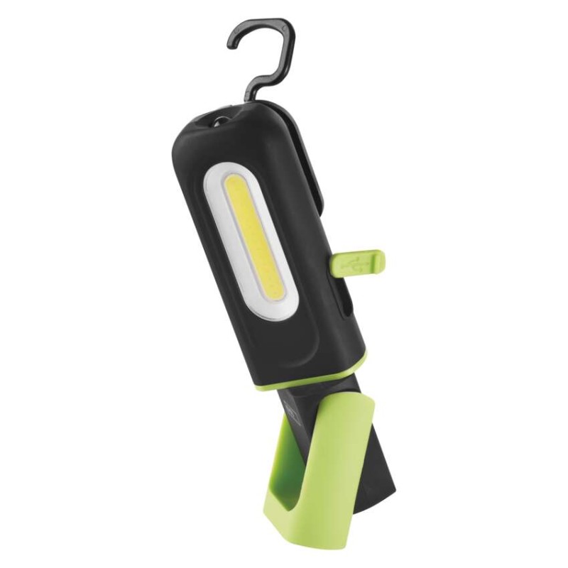 COB LED + SMD LED įkraunamas darbo žibintas P4537, 330 lm, 1200 mAh