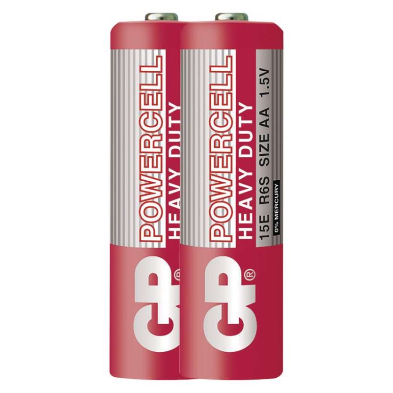 GP Bateria cynkowa POWERCELL AA (R6) 4SH w/Barcode