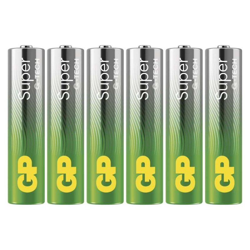 GP Bateria alkaliczna SUPER AAA (LR03) 6 szt.
