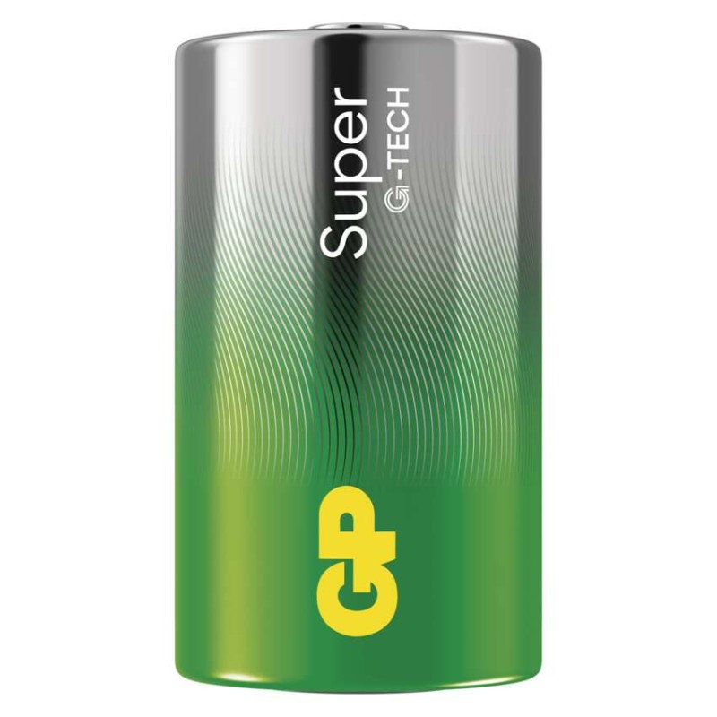 GP Super Alkáli elem LR20 (D) 2db/fólia