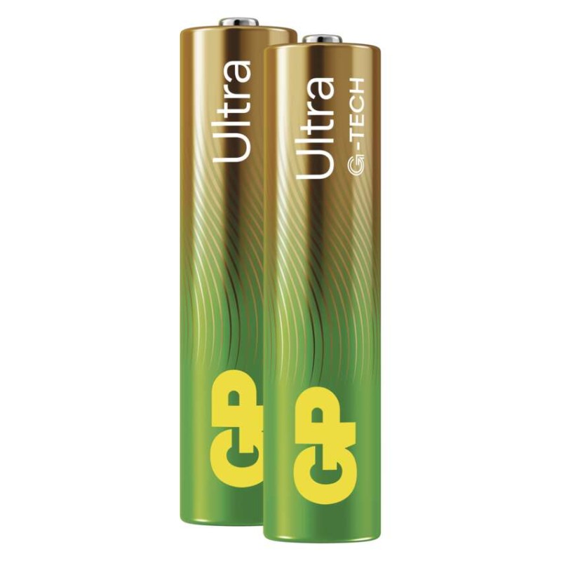 Alkalická batéria GP Ultra LR03 (AAA), 2 ks