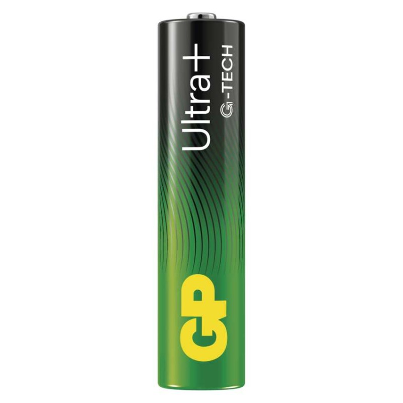 Alkalická baterie GP Ultra Plus AAA (LR03), 4 ks