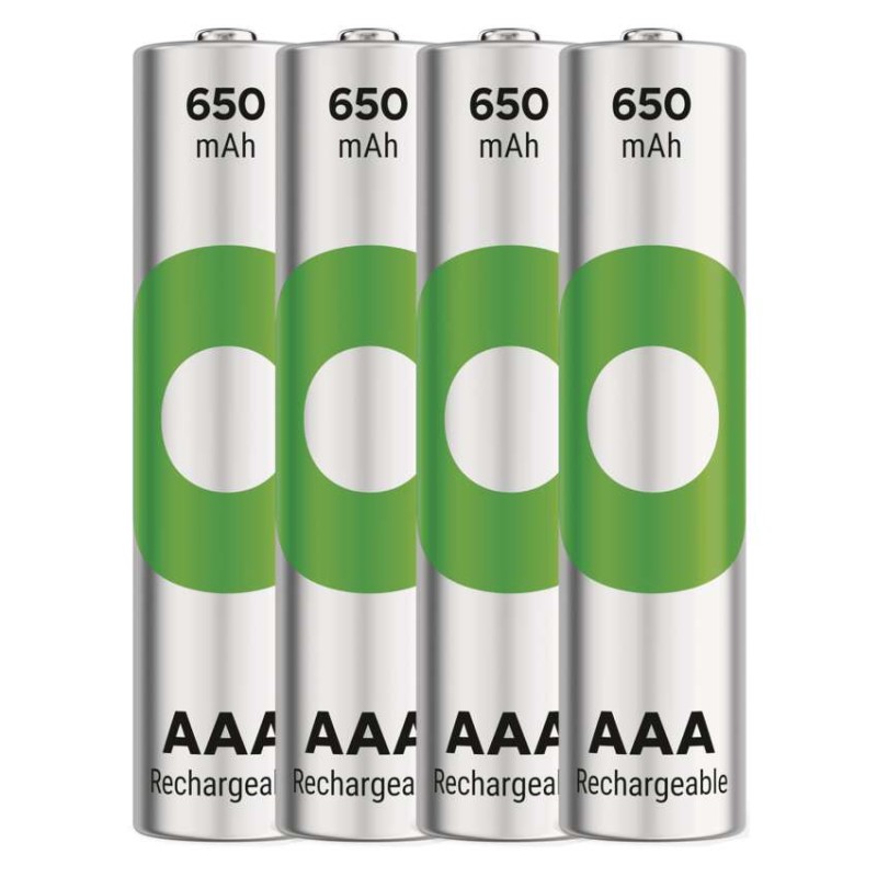 Nabíjacia batéria GP ReCyko 650 mAh (AAA), 4 ks