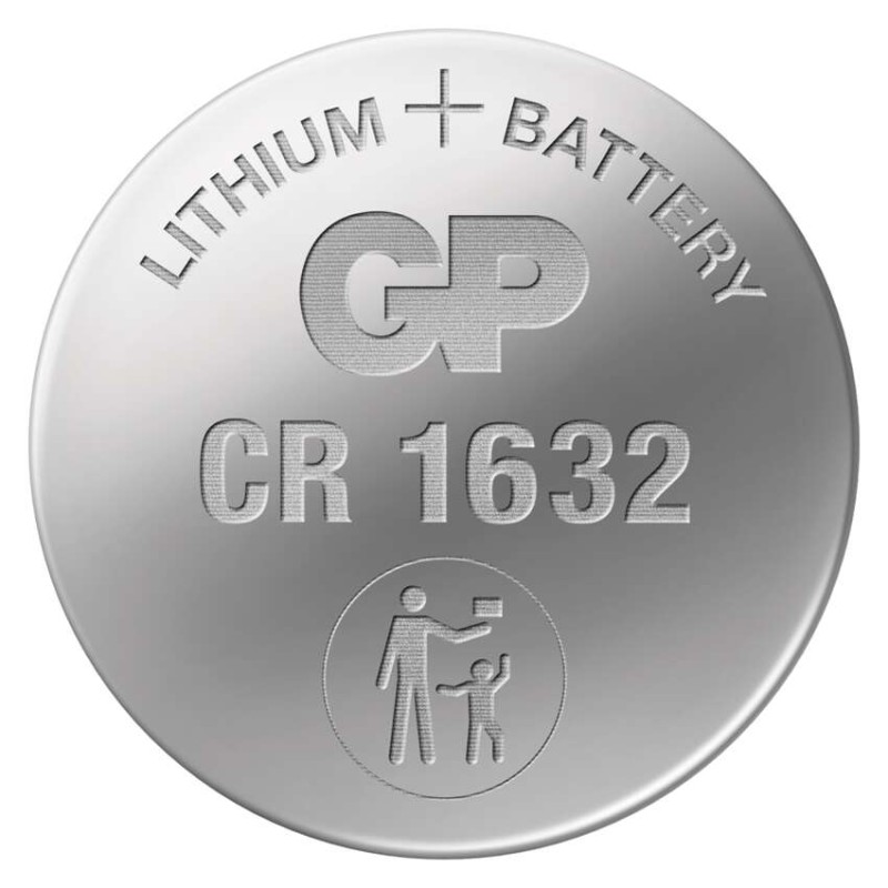 Lithiová knoflíková baterie GP Ultra plus CR1632, 1 ks