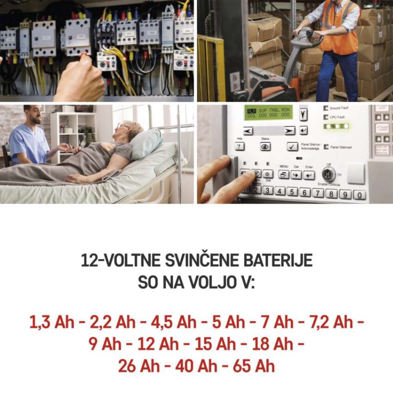 Svinčeni akumulator SLA 12V 9AH