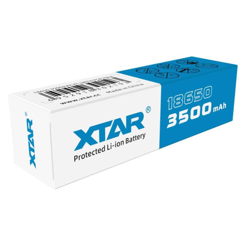 LI-ION dobíjecí baterie 18650 3500mAh, 1 ks