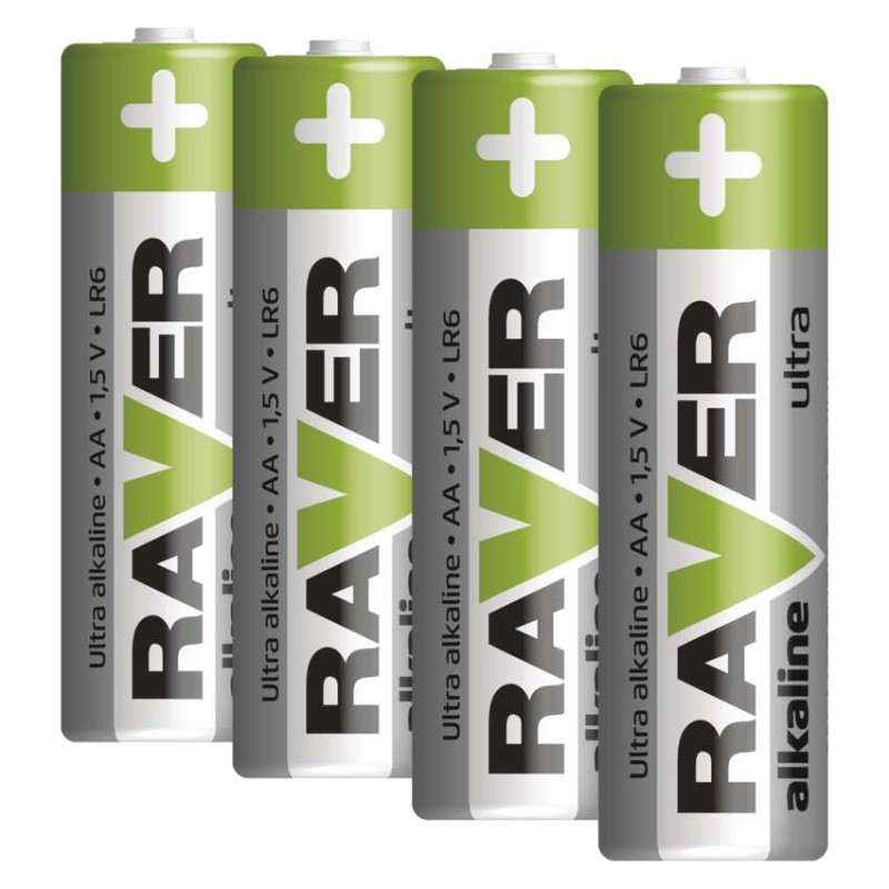 Bateria alkaliczna Raver Ultra Alkaline AA (LR6)  4 szt.