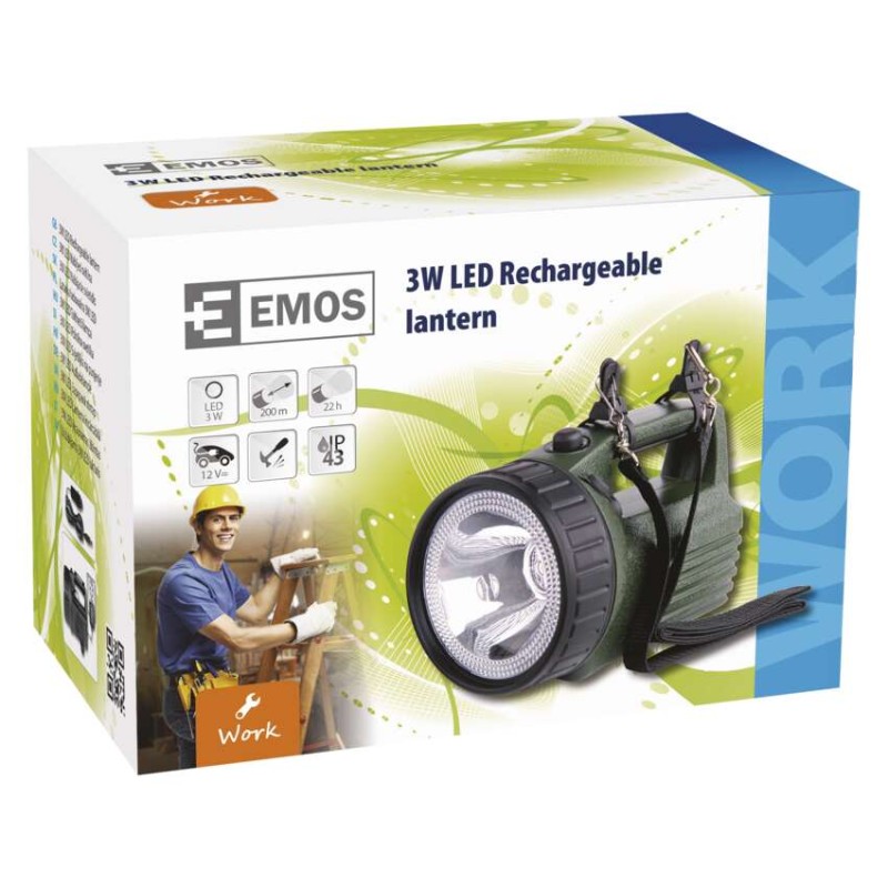 Nabíjecí svítilna LED 3810 3W