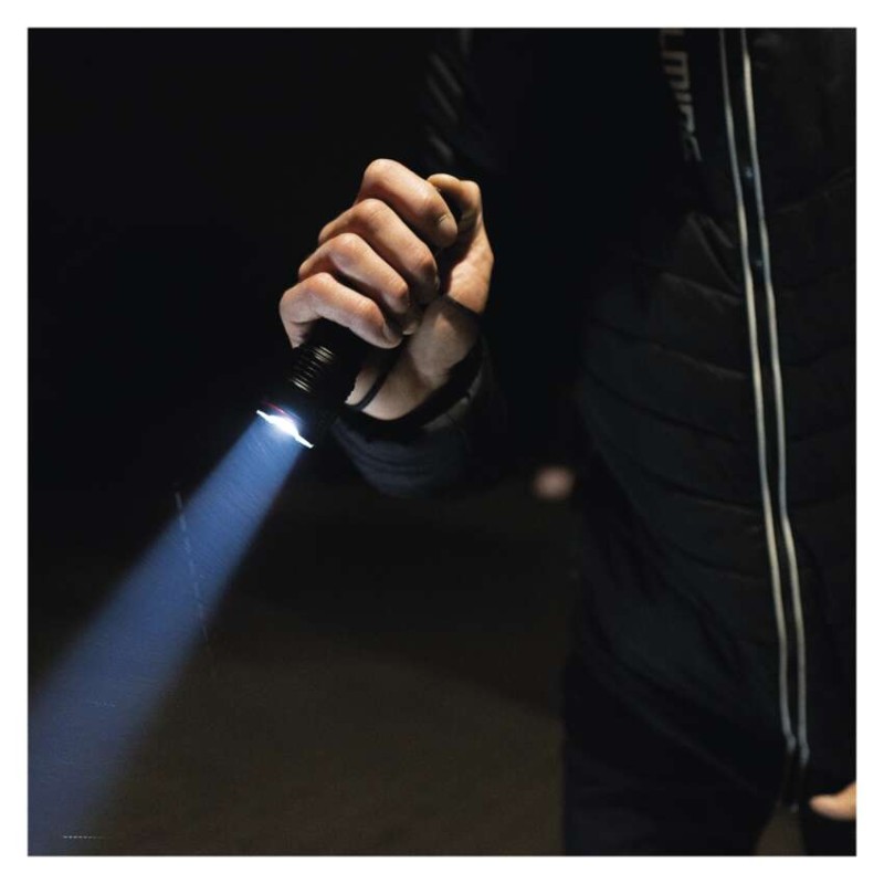 LED Metall-Taschenlampe, 120 lm, 2× AAA, FOKUS