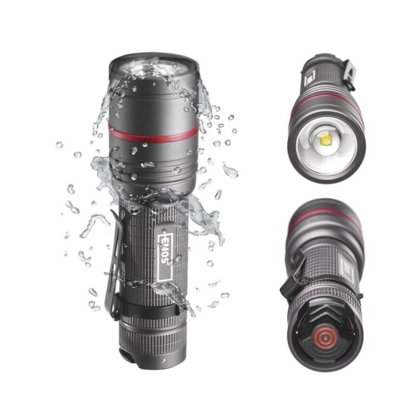 CREE LED Metall-Taschenlampe Ultibright 70, 340lm, 3xAAA