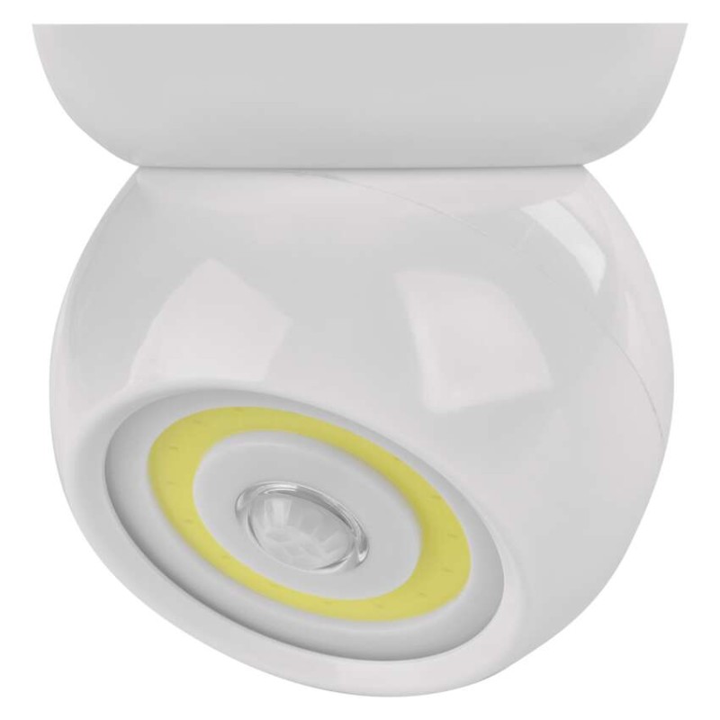 Lampka nocna LED 3x AAA, z czujnikiem ruchu i zmierzchu, magnes 