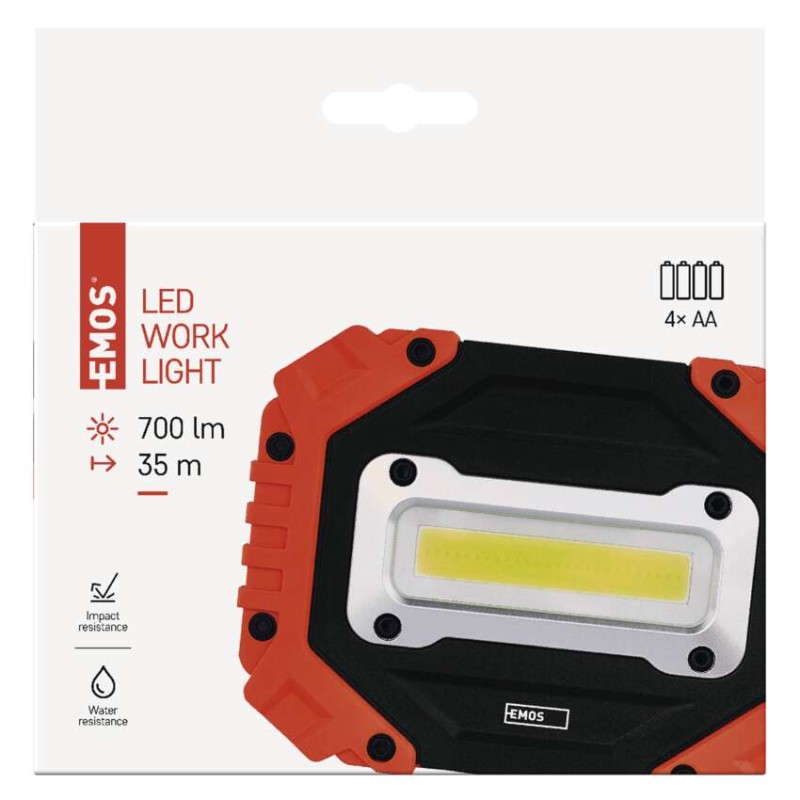 #LED WORKLIGHT COB LED 4×AA