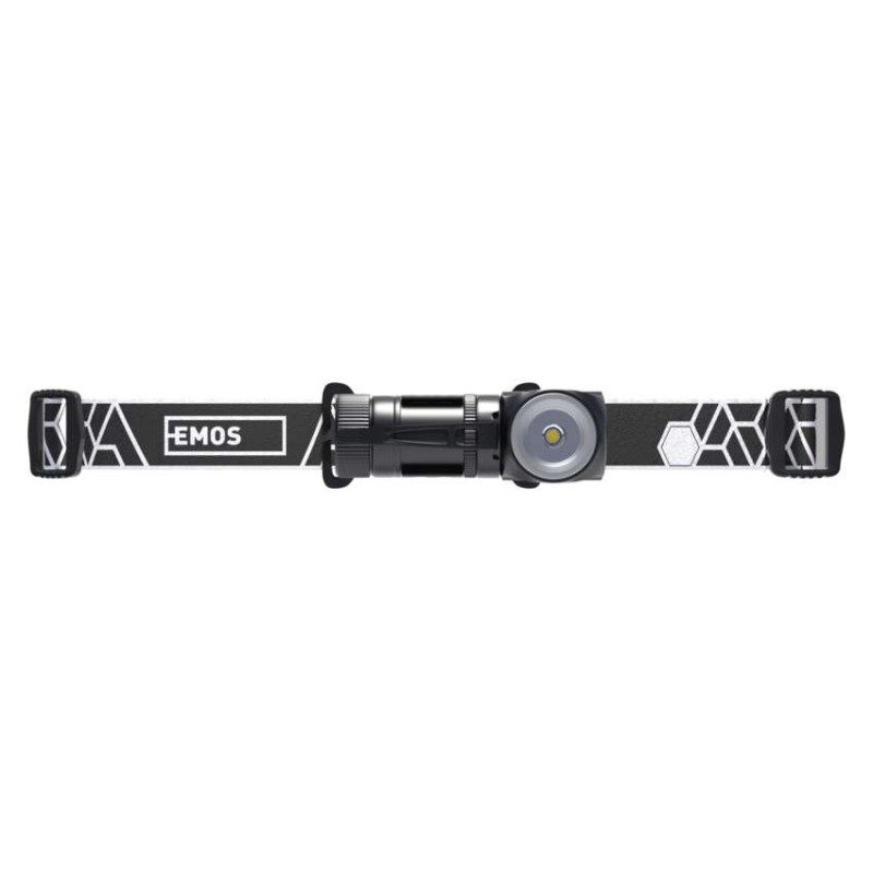 EMOS LED Fejlámpa tölthető P3544, 500 lm, 120 m, Li-Ion 800 mAh