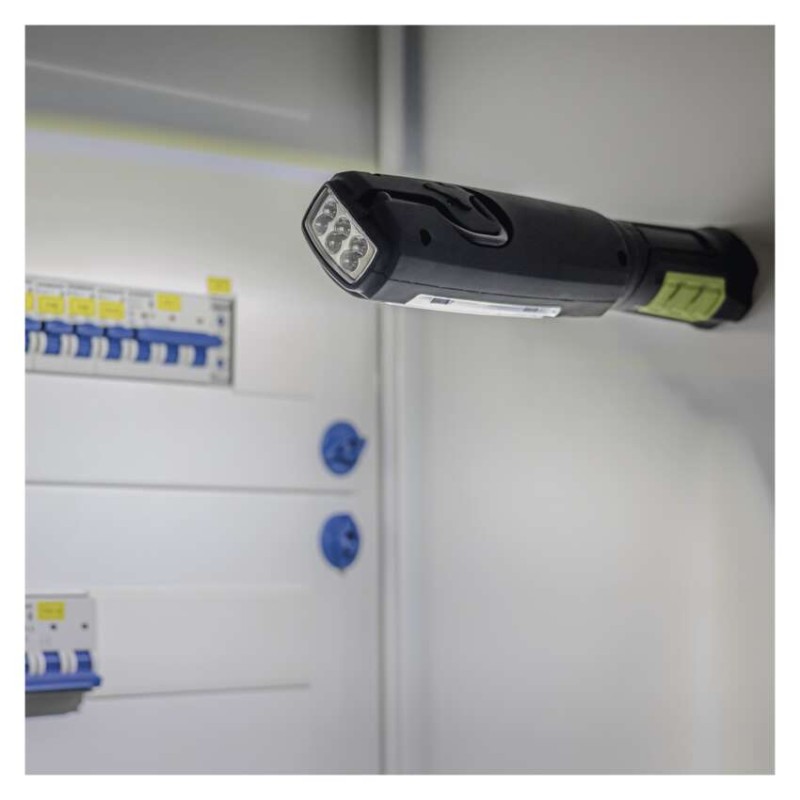 COB LED + LED aufladbare Arbeitsleuchte P4518, 380 lm,2500 mAh