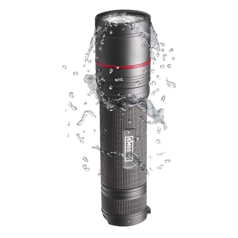 CREE LED Aufladbare Metall-Taschenlampe Ultibright 90, 1200lm