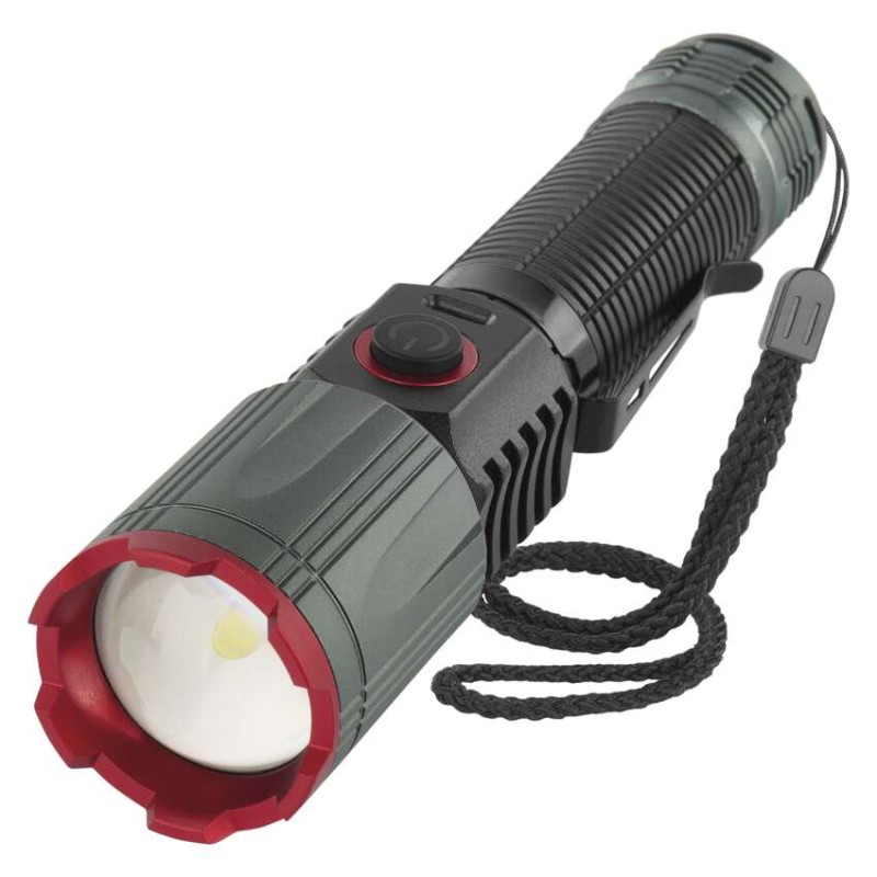 Latarka metalowa LED 1200 lm, 2200 mAh, ładowalna