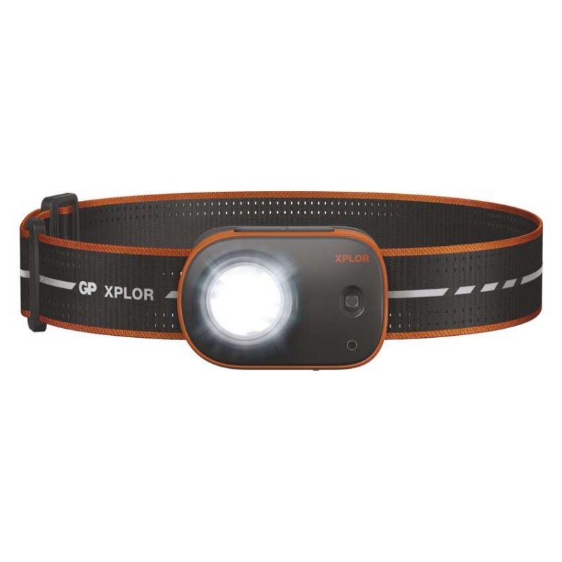 GP naglavna polnilna LED svetilka Xplor PHR16, 300 lm