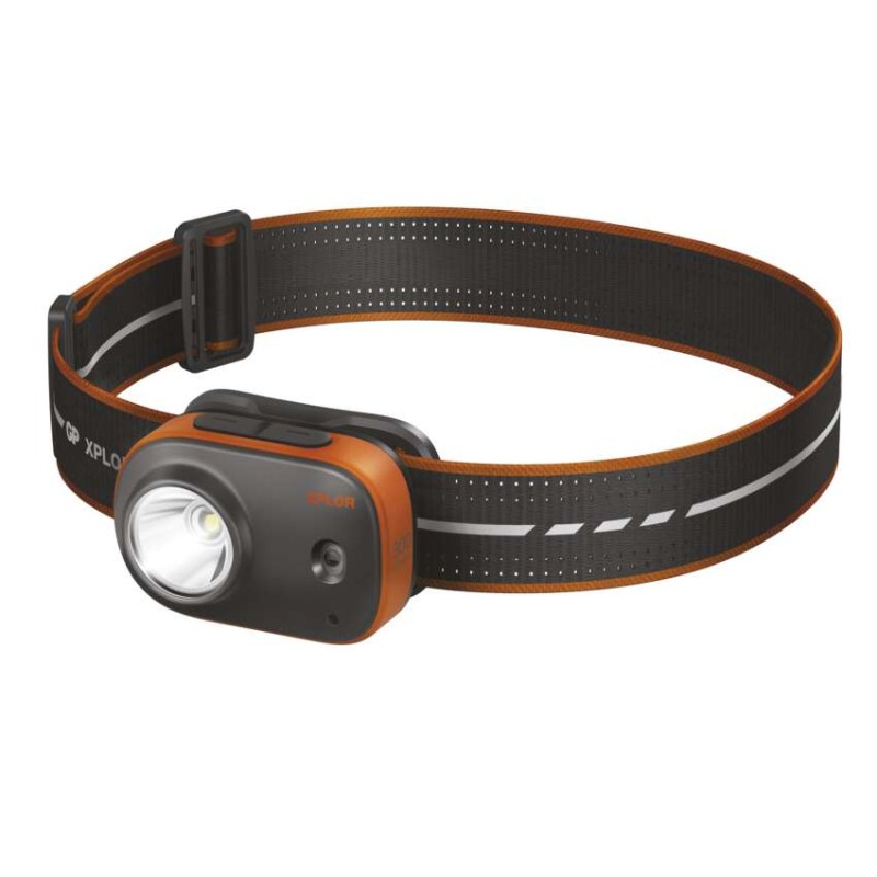 GP naglavna polnilna LED svetilka Xplor PHR16, 300 lm