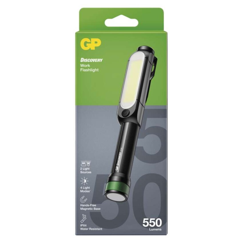 GP Latarka LED Discovery C34 550 lm