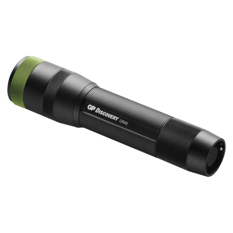 LED nabíjecí ruční svítilna GP Discovery CR42, 1000 lm + Li-ion 18650