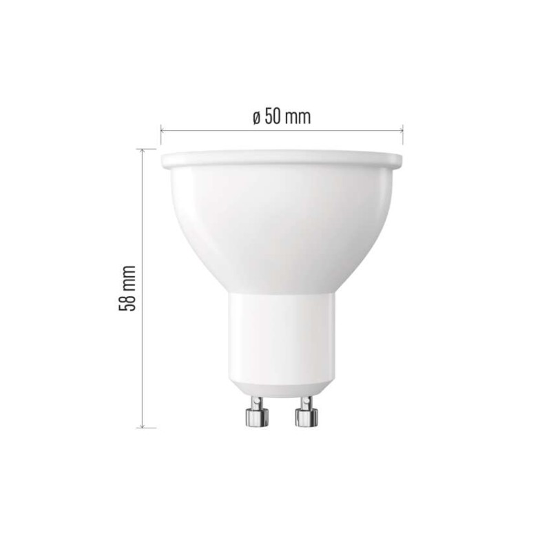 LED žarnica Classic MR16 / GU10 / 7 W (60 W) / 800 lm / nevtralno bela / zatemnilna