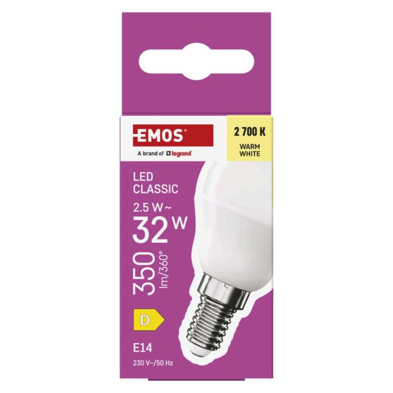 LED žarnica Classic Mini Globe / E14 / 2,5 W (32 W) / 350 lm / Toplo bel