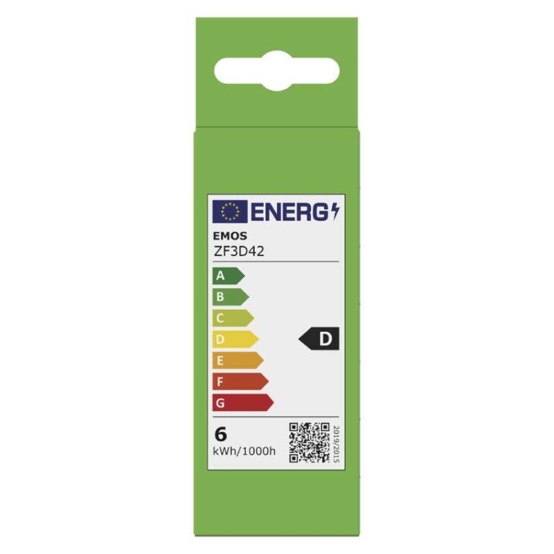 LED spuldze Filament Candle / E14 / 5,9 W (60 W) / 806 lm / Silti balta