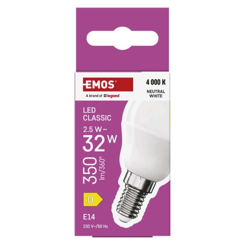 LED žarnica Classic Mini Globe / E14 / 2,5 W (32 W) / 350 lm / Nevtralna bela