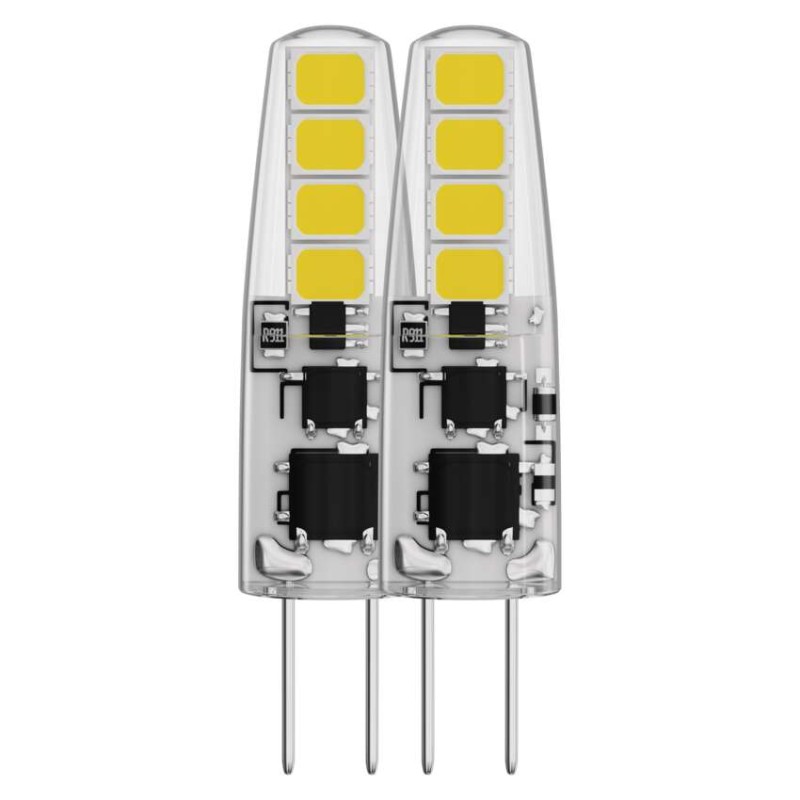 LED spuldze Classic JC / G4 / 1,9 W (21 W) / 200 lm / neitrāli balta
