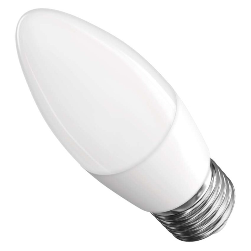 LED Lampe Basic Candle / E27 / 5,5 W (40 W) / 470 lm / Warmweiß