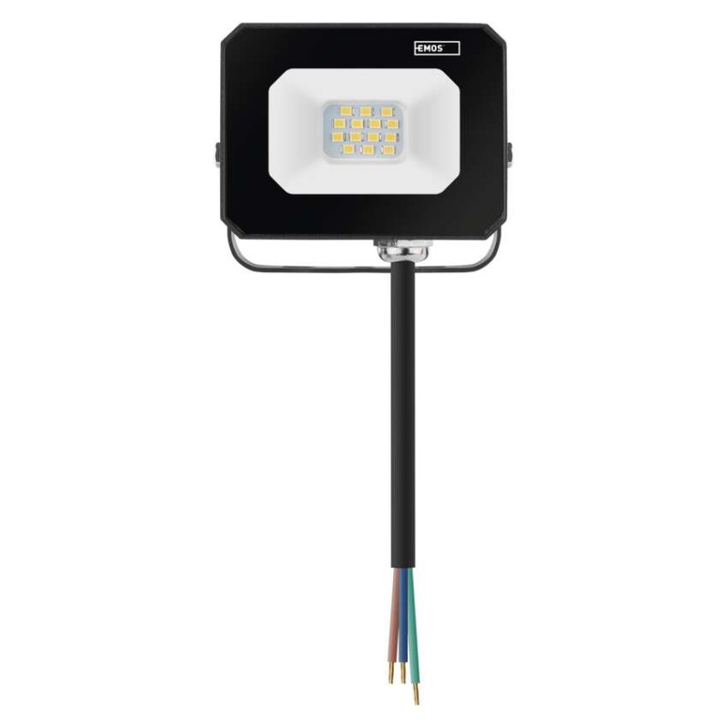 LED reflektor SIMPO 10 W, černý, neutrální bílá