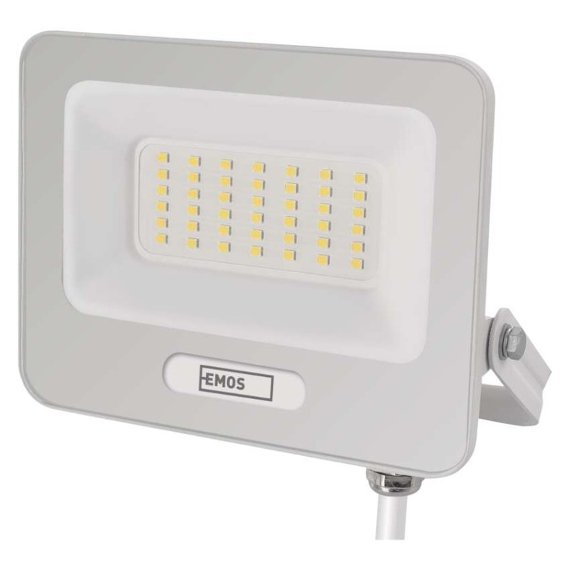 Naświetlacz LED GLARO 30W, biały, IP65, 3000 lm, neutralna biel