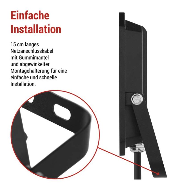 LED reflektor SIMPO 50 W neutralweiß