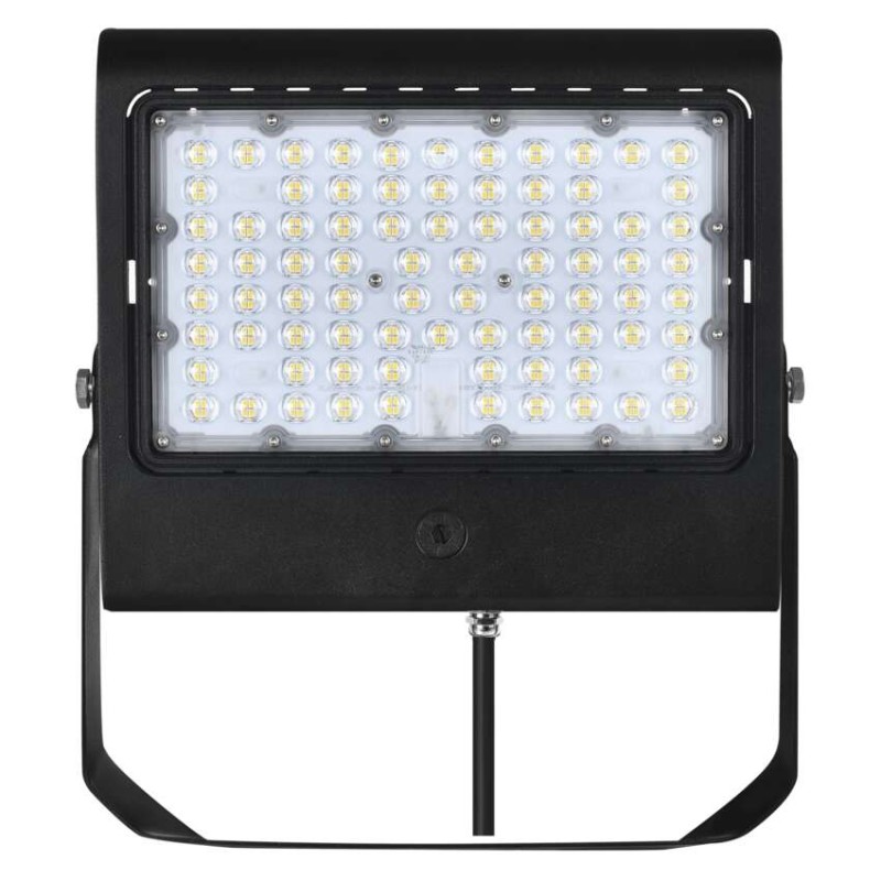 LED prožektors AGENO, 150 W, melns, neitrāli balts