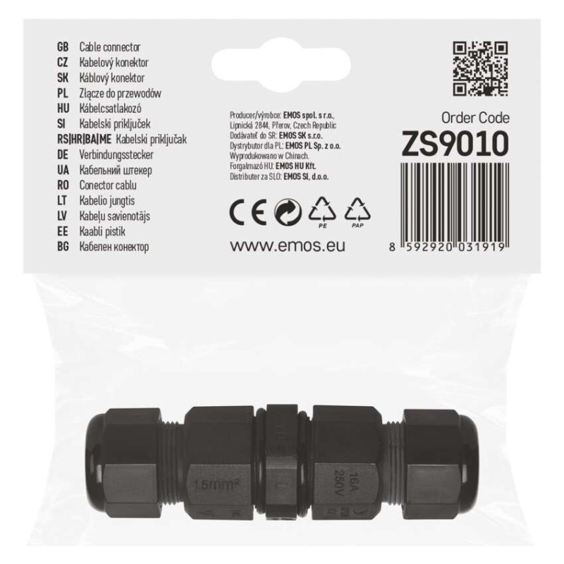Verbindungsstecker IP68