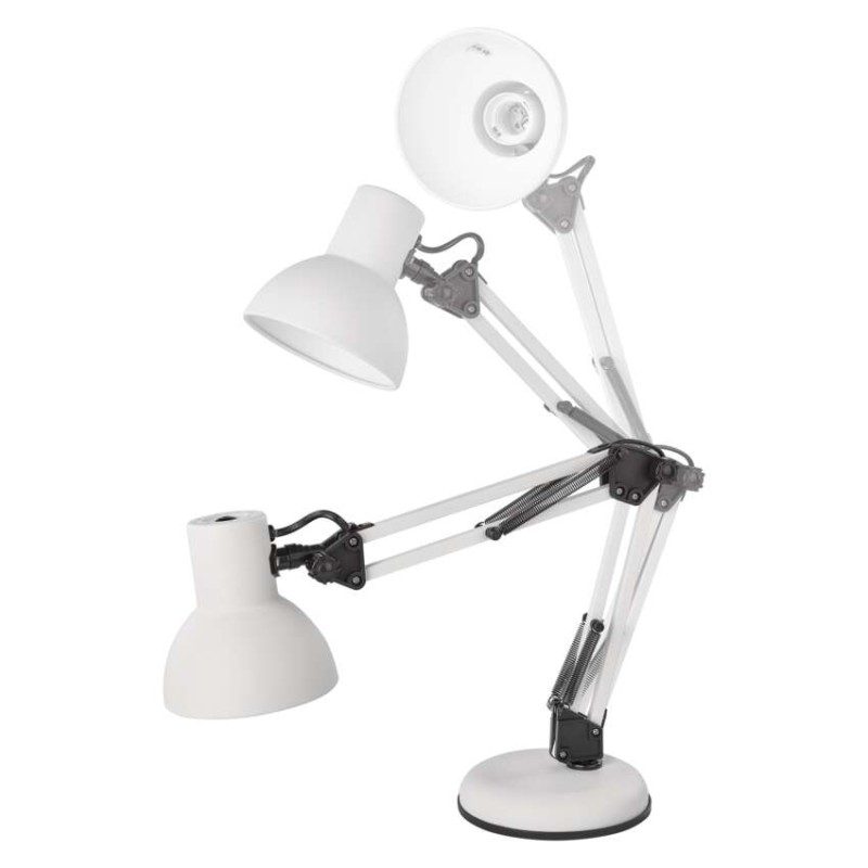 Schreibtischlampe LUCAS, weiss
