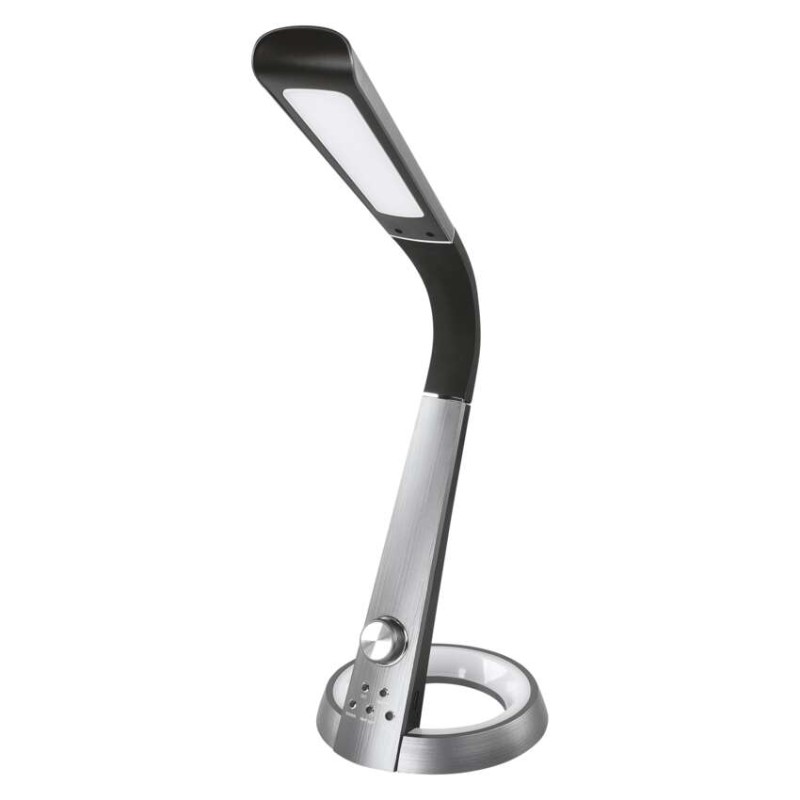 LED galda lampa JAMES, melna