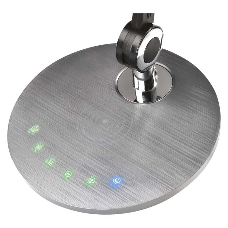 Lampa biurkowa LED KAREN, szary