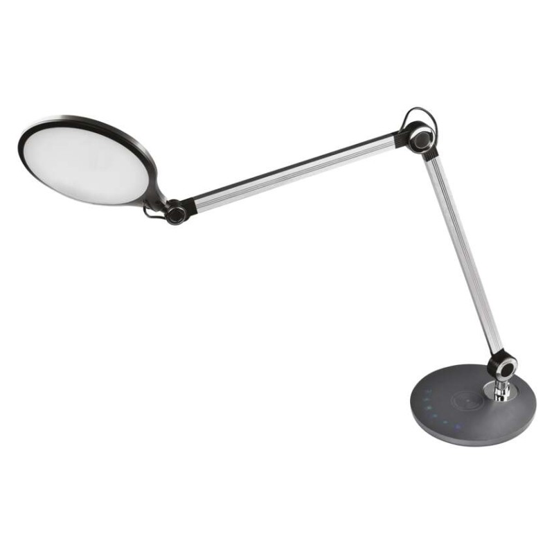 Lampa biurkowa LED KAREN, szary