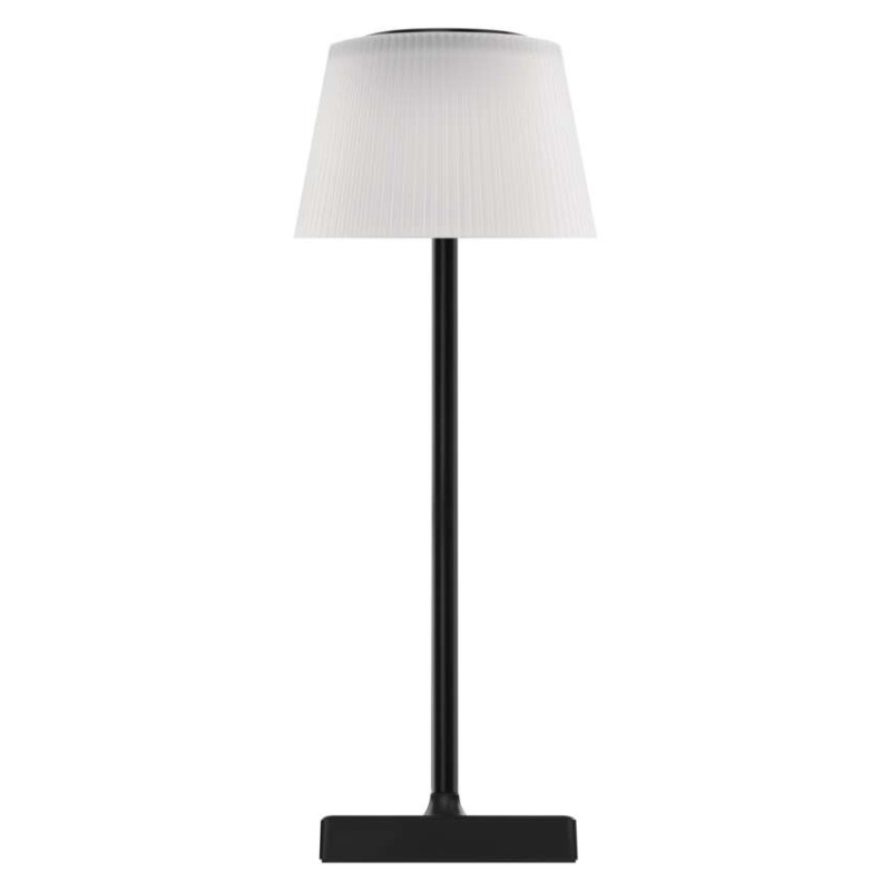 LED Schreibtischlampe KATIE, wiederaufladbar, schwarz