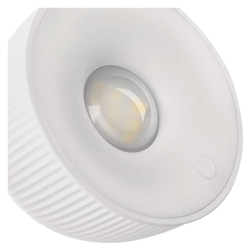 LED Schreibtischlampe SOPHIE, wiederaufladbar, weiss