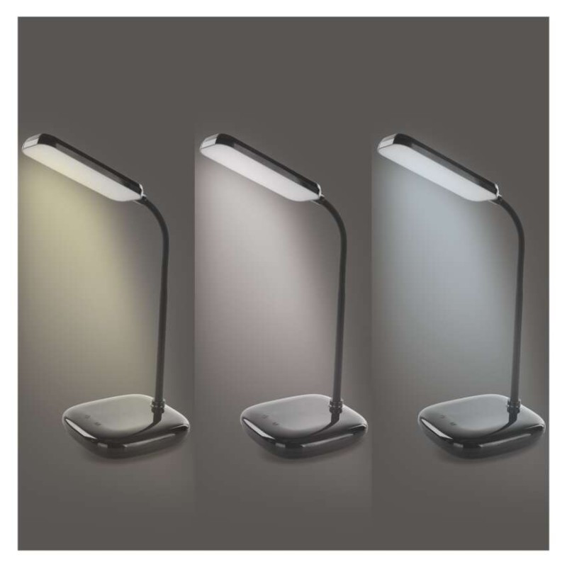 LED Schreibtischlampe MOLLY, schwarz