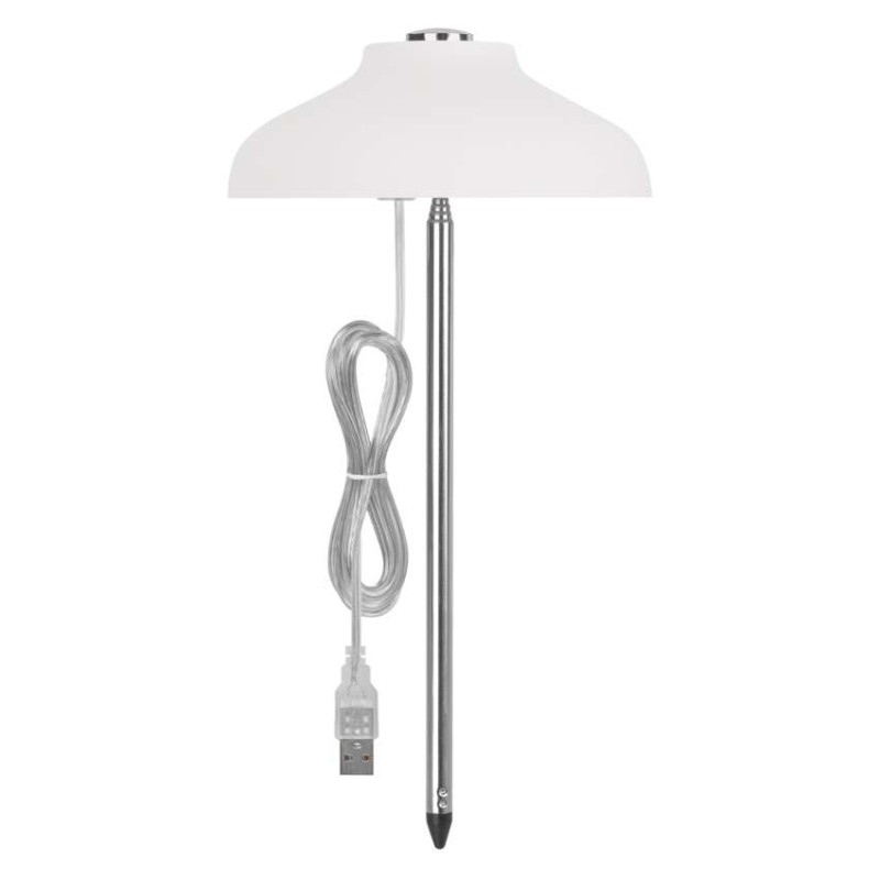 Pflanzenlampe LED Vollspektrum, 15 LEDs, für Innenräume, mit Zeitschaltuhr