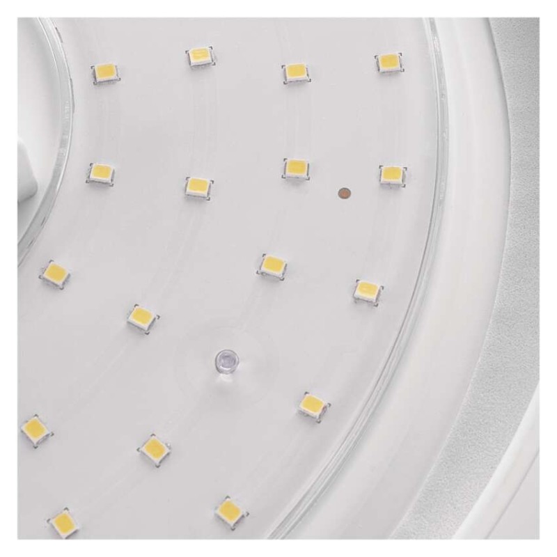 Oprawa sufitowa LED TIVI, okrągła biała 5,2W, IP44, neutralna biel