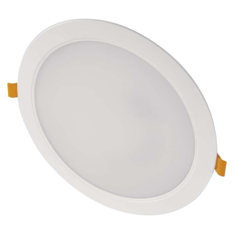 LED-Einbauleuchte RUBIC, rund, weiß, 24W, neutralweiß
