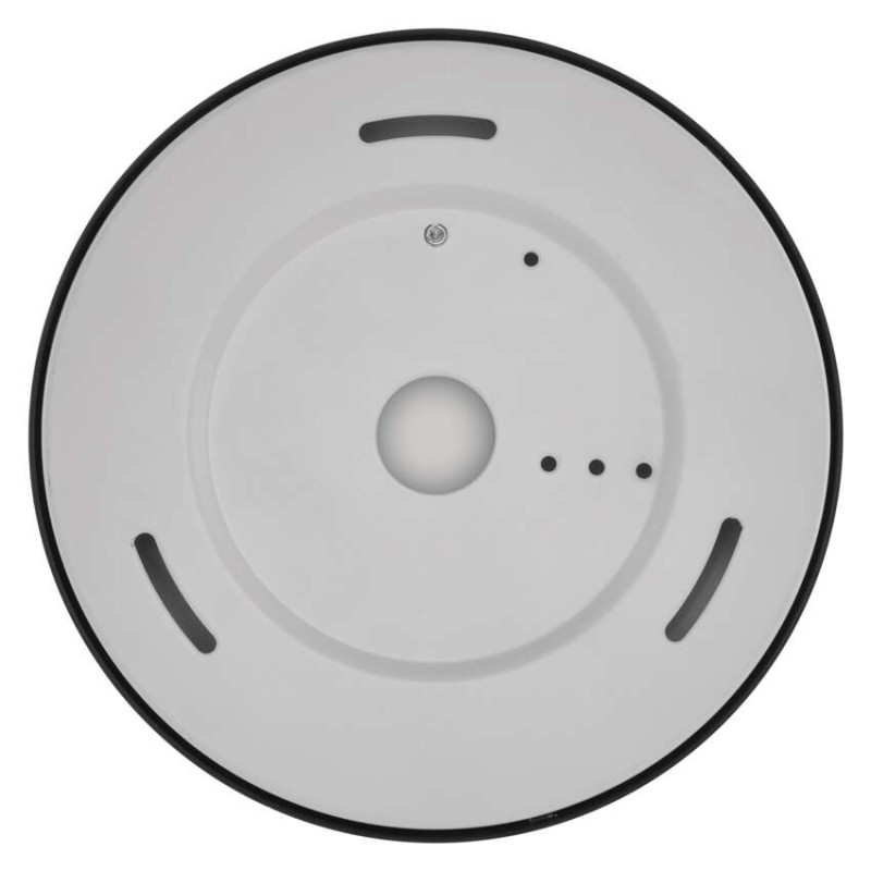 LED lampa NEXXO, melna, 17 cm, 12,5 W, silti/neitrāli balta