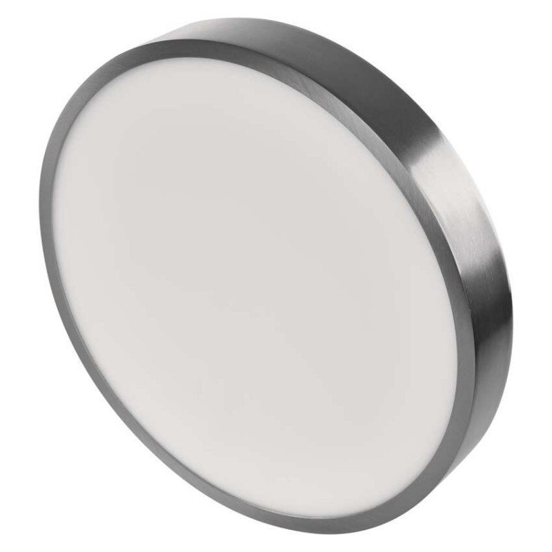 LED-Anbauleuchte NEXXO, rund, silber, 28,5W, mit Change CCT