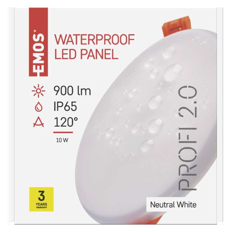 LED podhledové svítidlo VIXXO 12,5 cm, 10 W, neutrální bílá, IP65